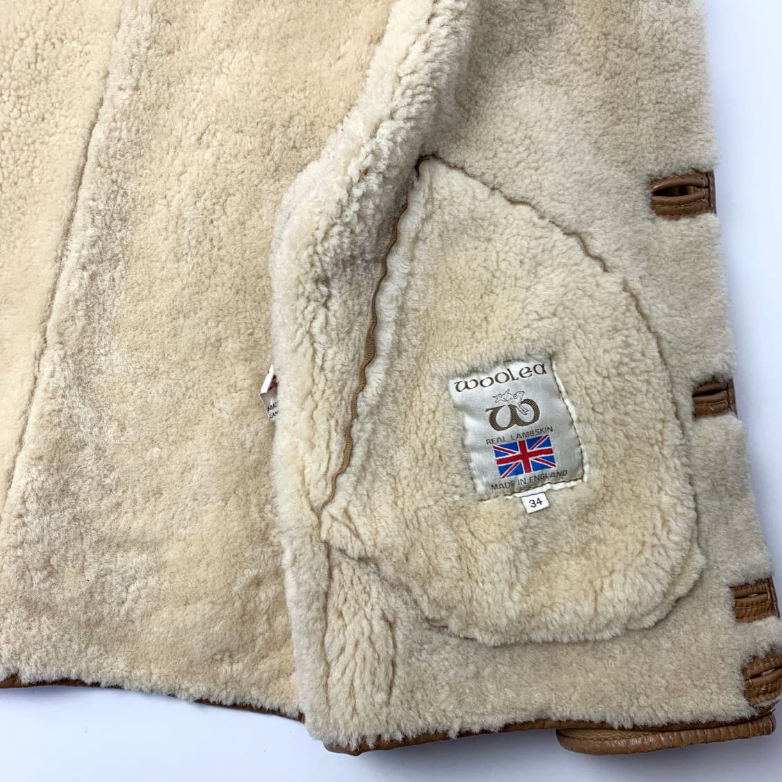 [34/정품] 빈티지 여성 양가죽 무스탕 상품이미지5