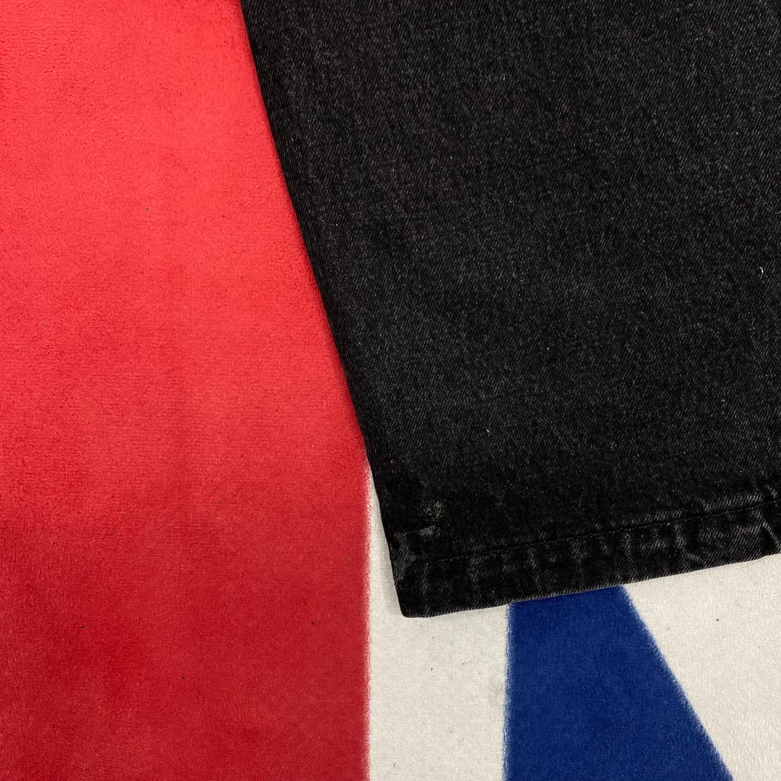 트래블 데미지 흑청 데님 카고팬츠 L  상품이미지4