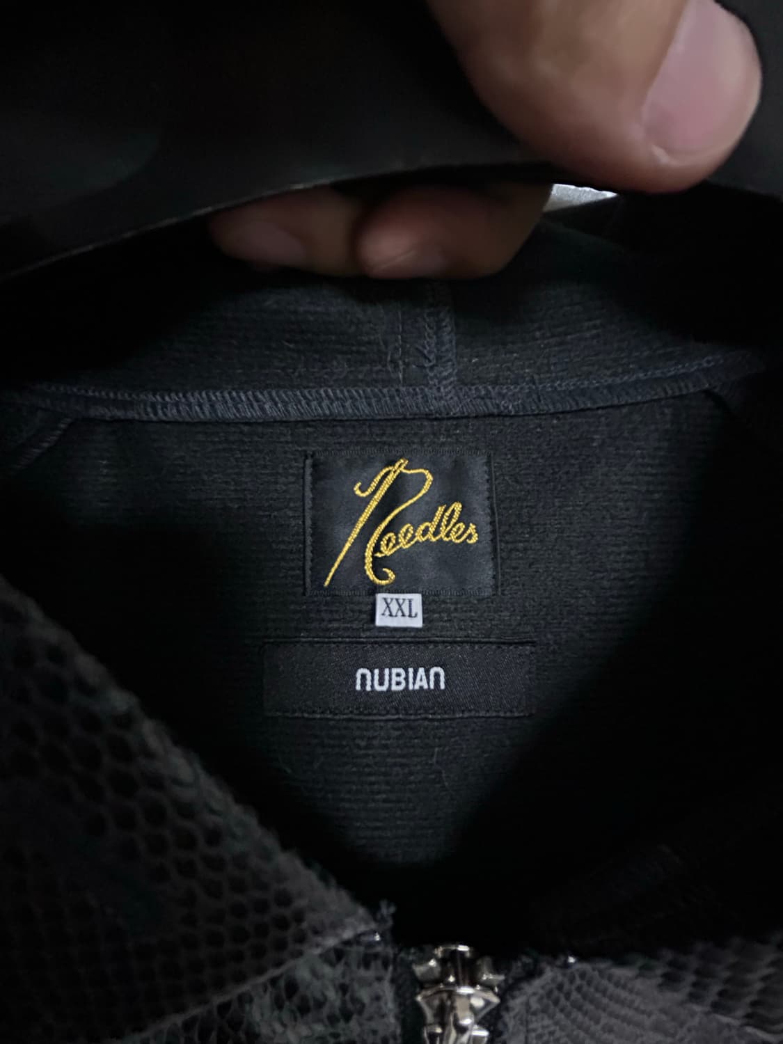 Needles x Nubian 25년 별주 후드집업 상품이미지3