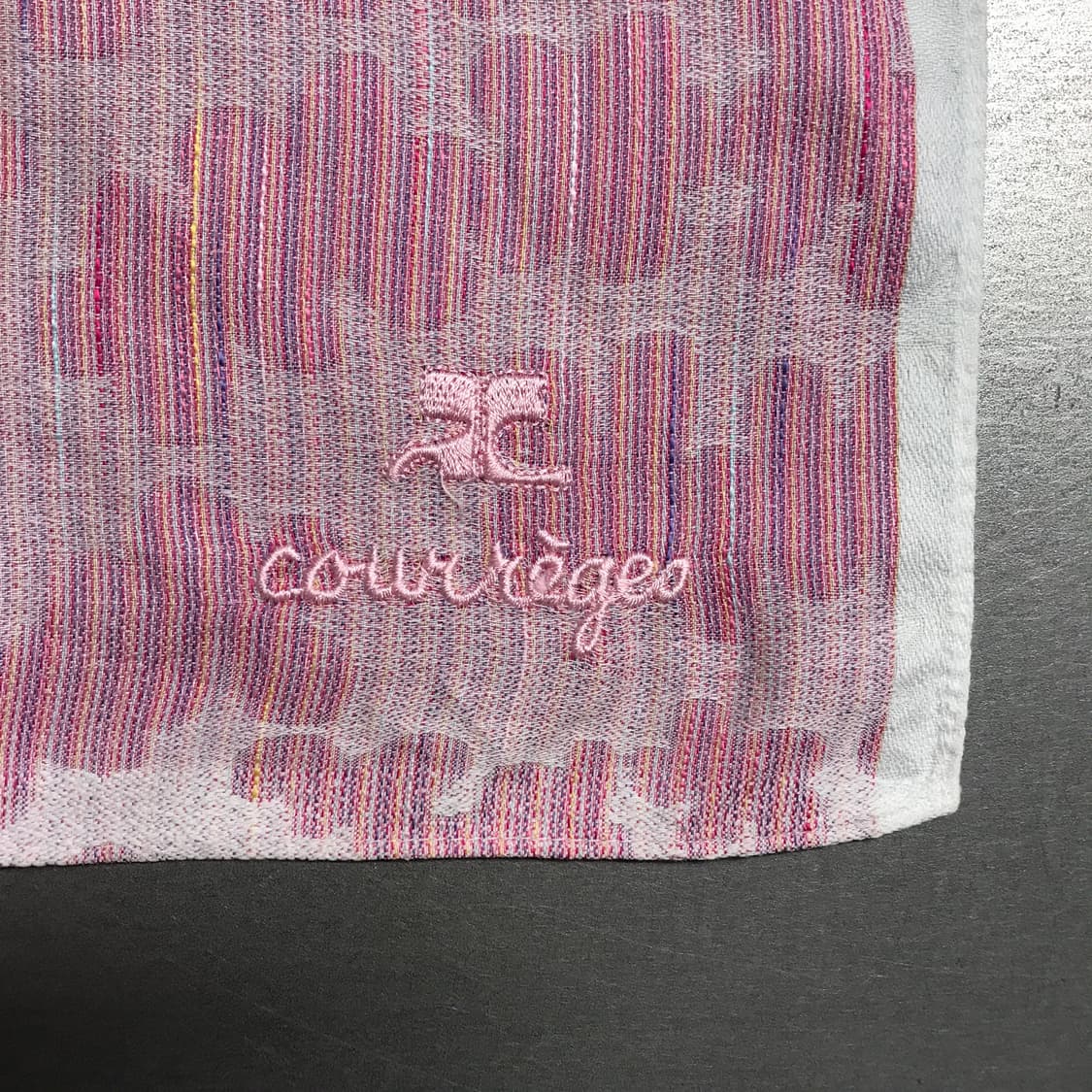 꾸레쥬 핑크 손수건 상품이미지4