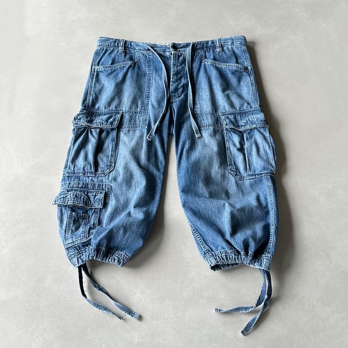 [L]갭 GAP 버뮤다 카고 데님 팬츠 상품이미지1