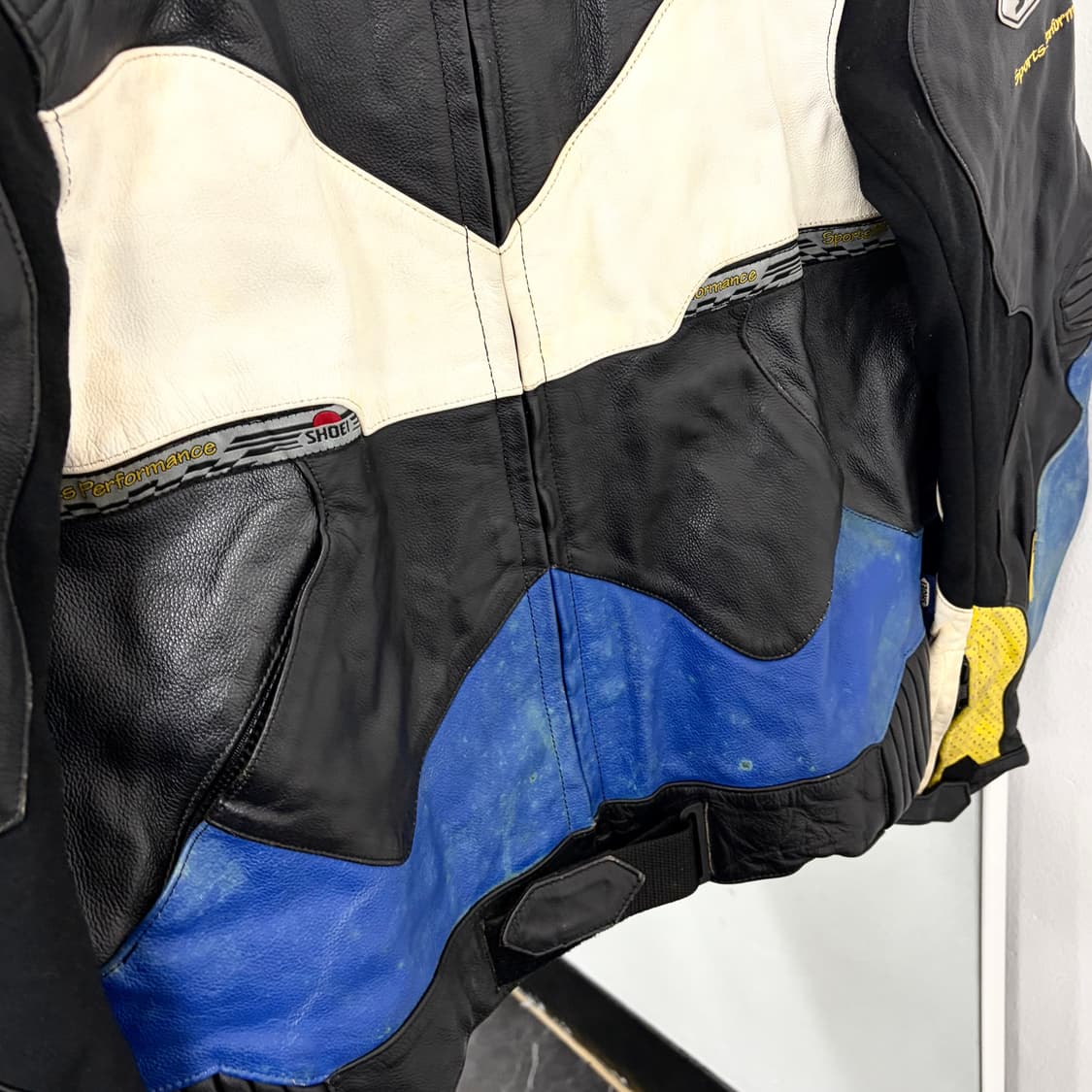 Shoei 소가죽 레이싱 자켓 상품이미지8