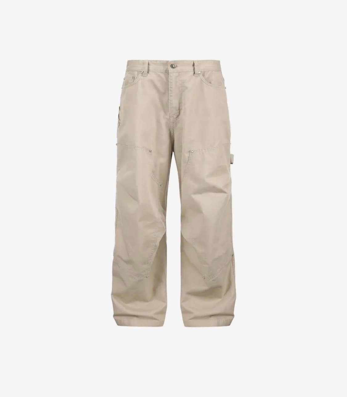 9999아카이브 주얼리 리벳 더블니 팬츠 상품이미지2