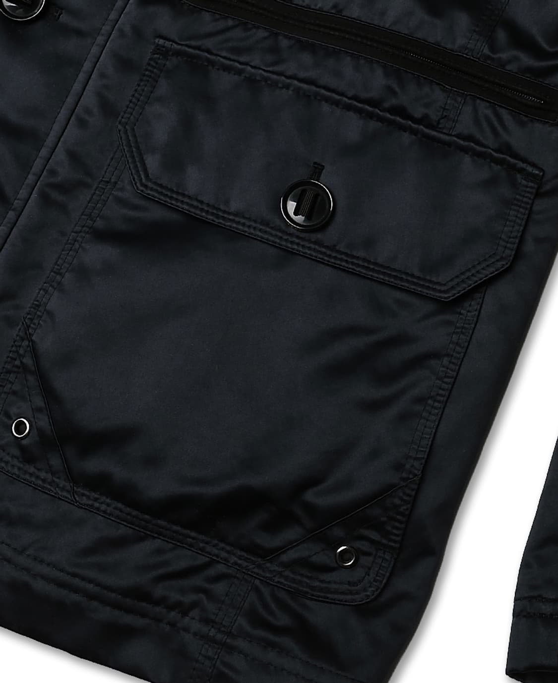 제이프레스 [J. Press] 다크네이비 폴리 큐프라 아메리칸 필드 자켓 상품이미지6