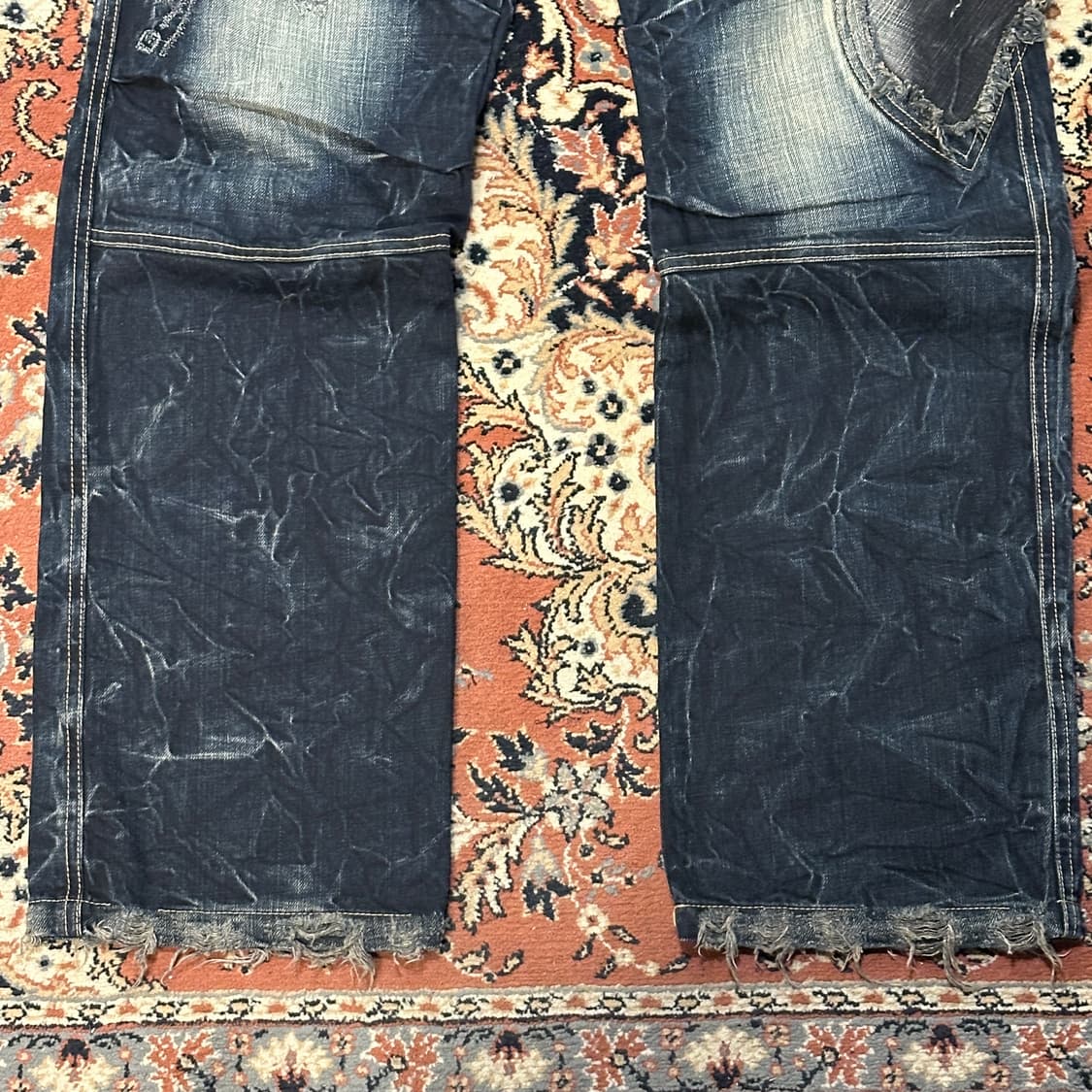 Tankus 오리엔탈 자수 데님 팬츠 (29) 상품이미지4