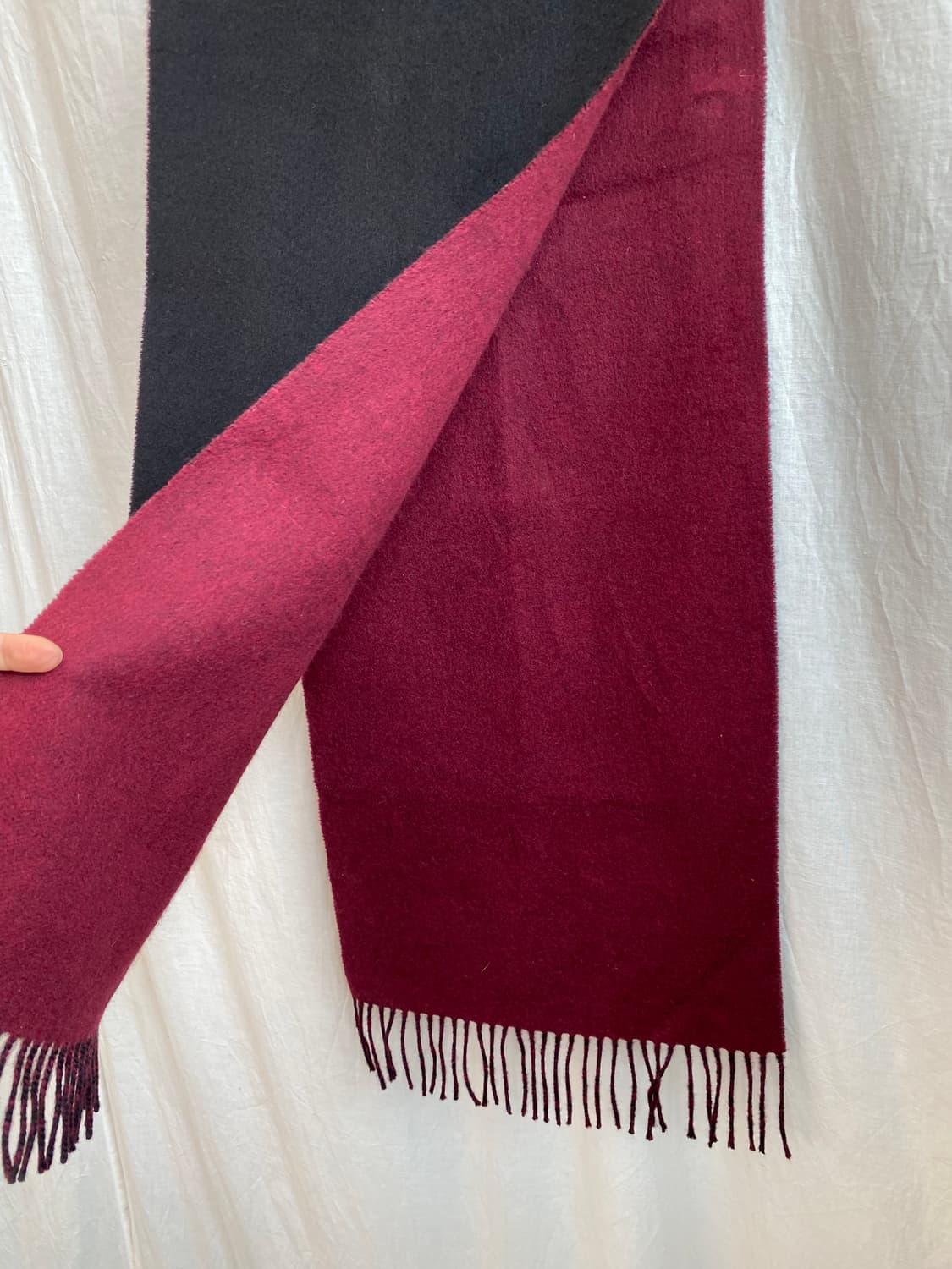 리버시블 캐시미어혼방 머플러 상품이미지4