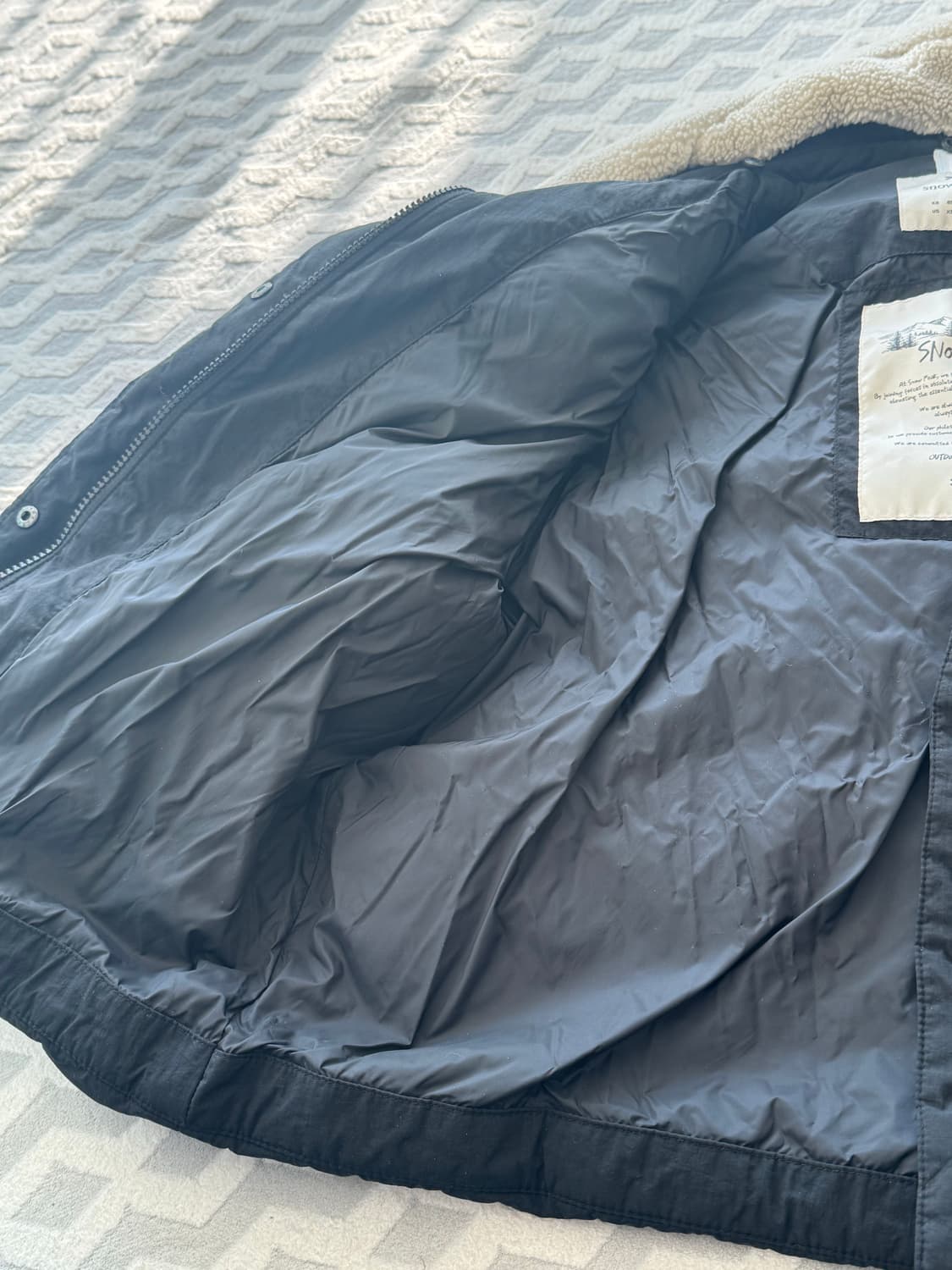 스노우피크 패딩(여성 카라 부클렉 헤비 다운 자켓) 상품이미지3