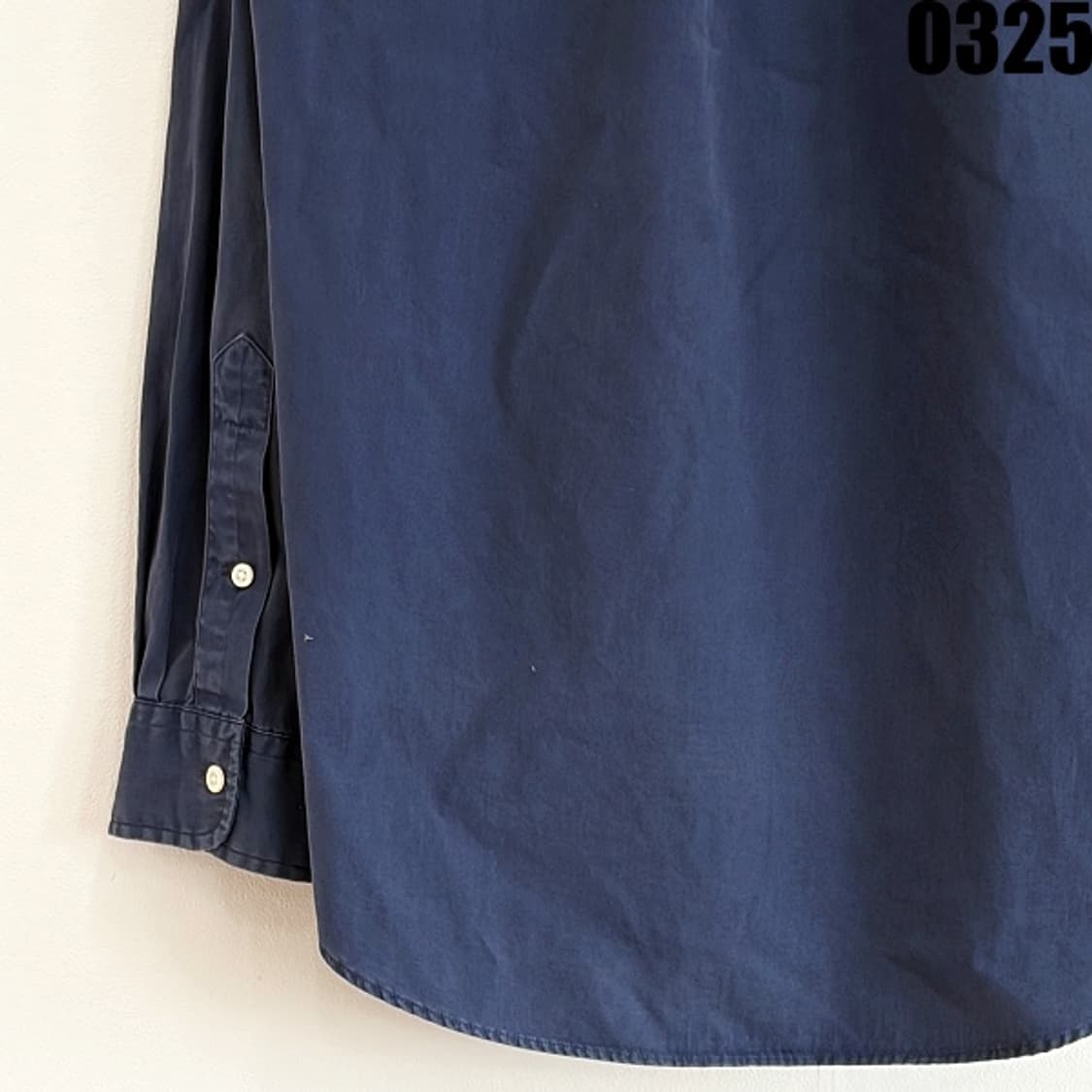 폴로 랄프로렌 커스텀핏 버튼다운 셔츠 M 0325 상품이미지10