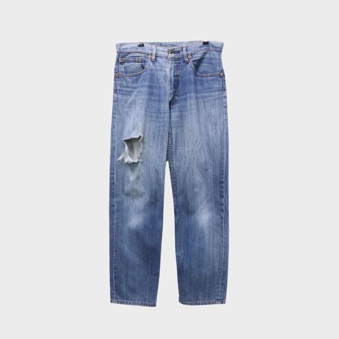 90'S 리바이스 502 Y2K 데미지 데님팬츠 61381 상품이미지2