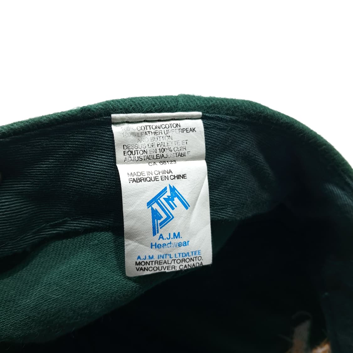 AJM 아비프로 코옵 투톤 스웨이드 챙 볼캡 모자 P2079 상품이미지8