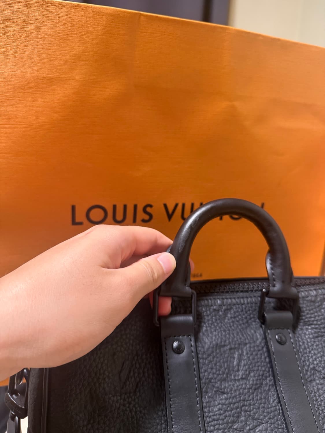 루이비통 반둘리에 키폴25 토뤼옹 블랙 풀구성 상품이미지3