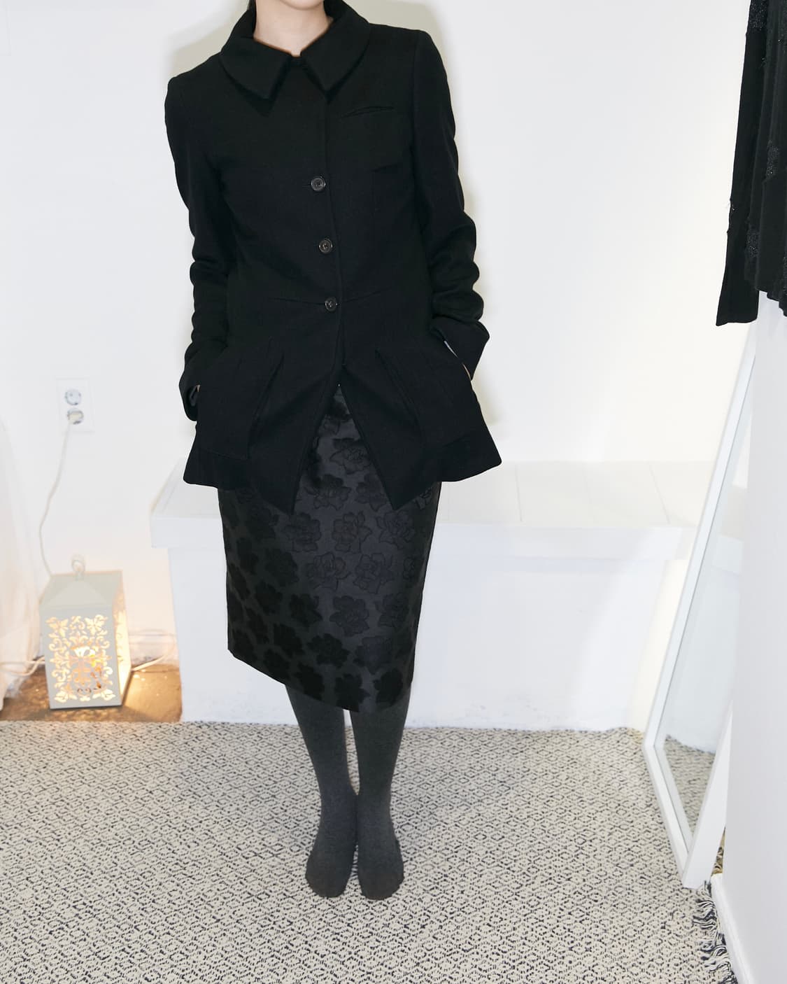 Flower Pattern Skirt 상품이미지1