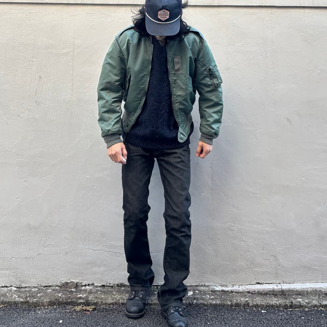 00년대 일본 리바이스 577 부츠컷 블랙 상품이미지3