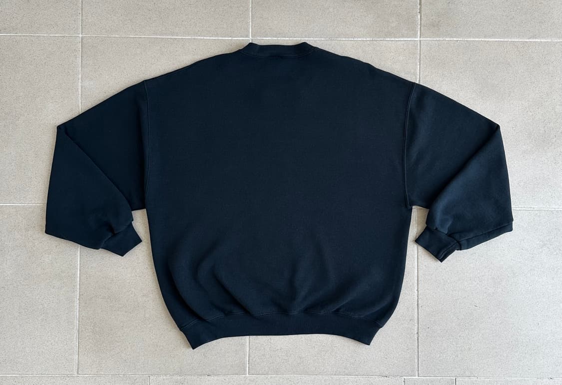 00s 빈티지 러셀 스웻셔츠 블랙 XL 상품이미지2