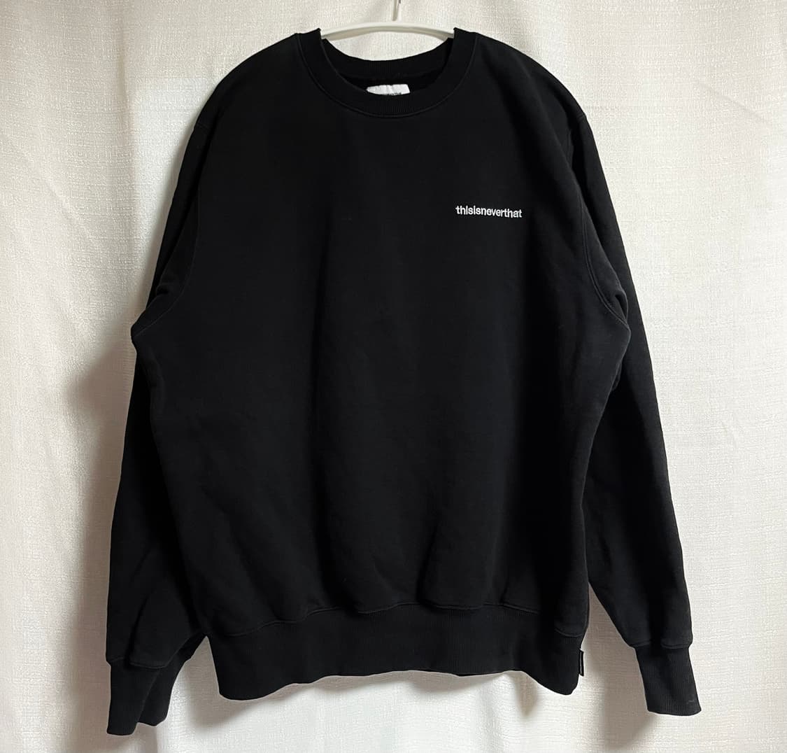 디스이즈네버댓 오버핏 맨투맨 티셔츠 S 상품이미지1