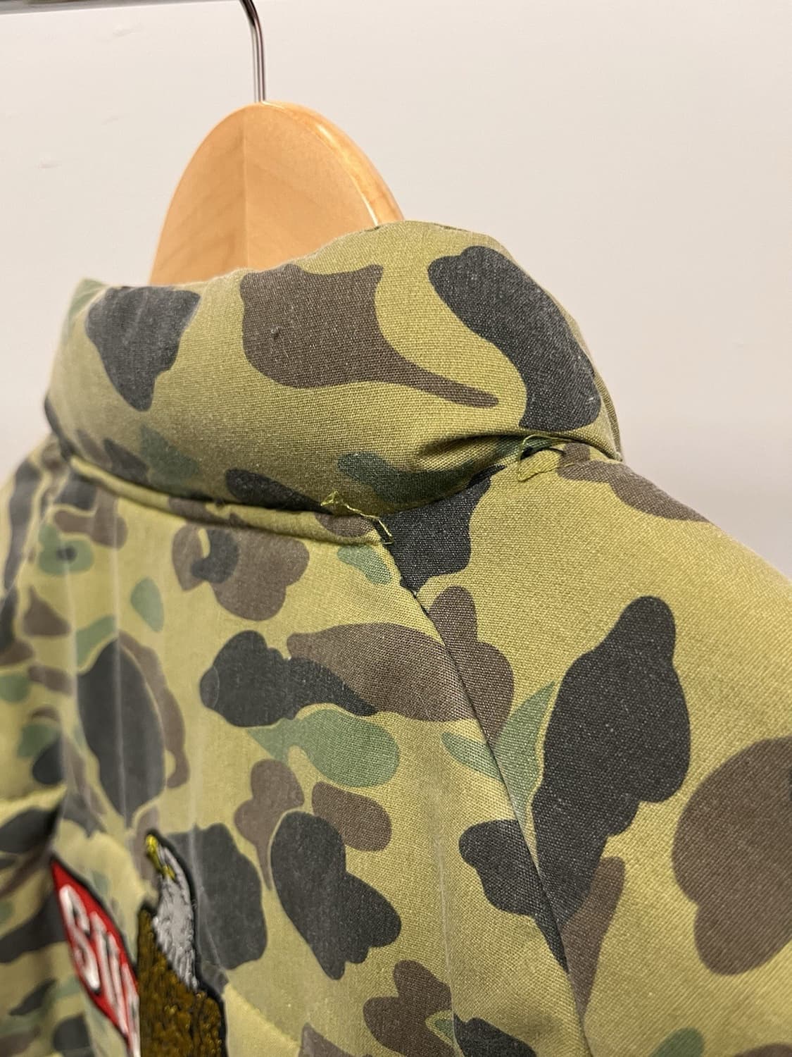슈프림 이글 패치 퀼팅 카모 자켓 상품이미지9