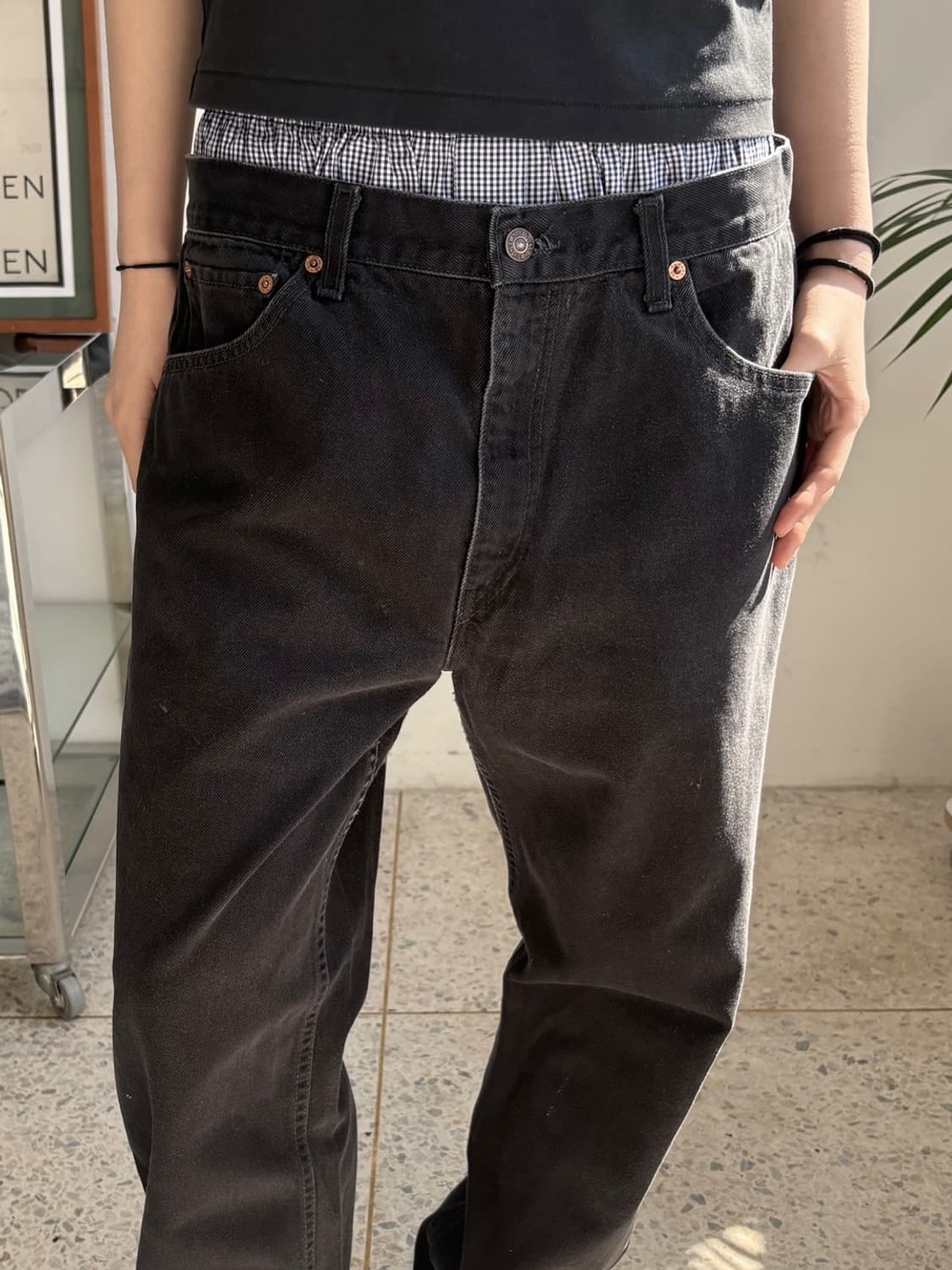 00‘s 리바이스 521 블랙 상품이미지9