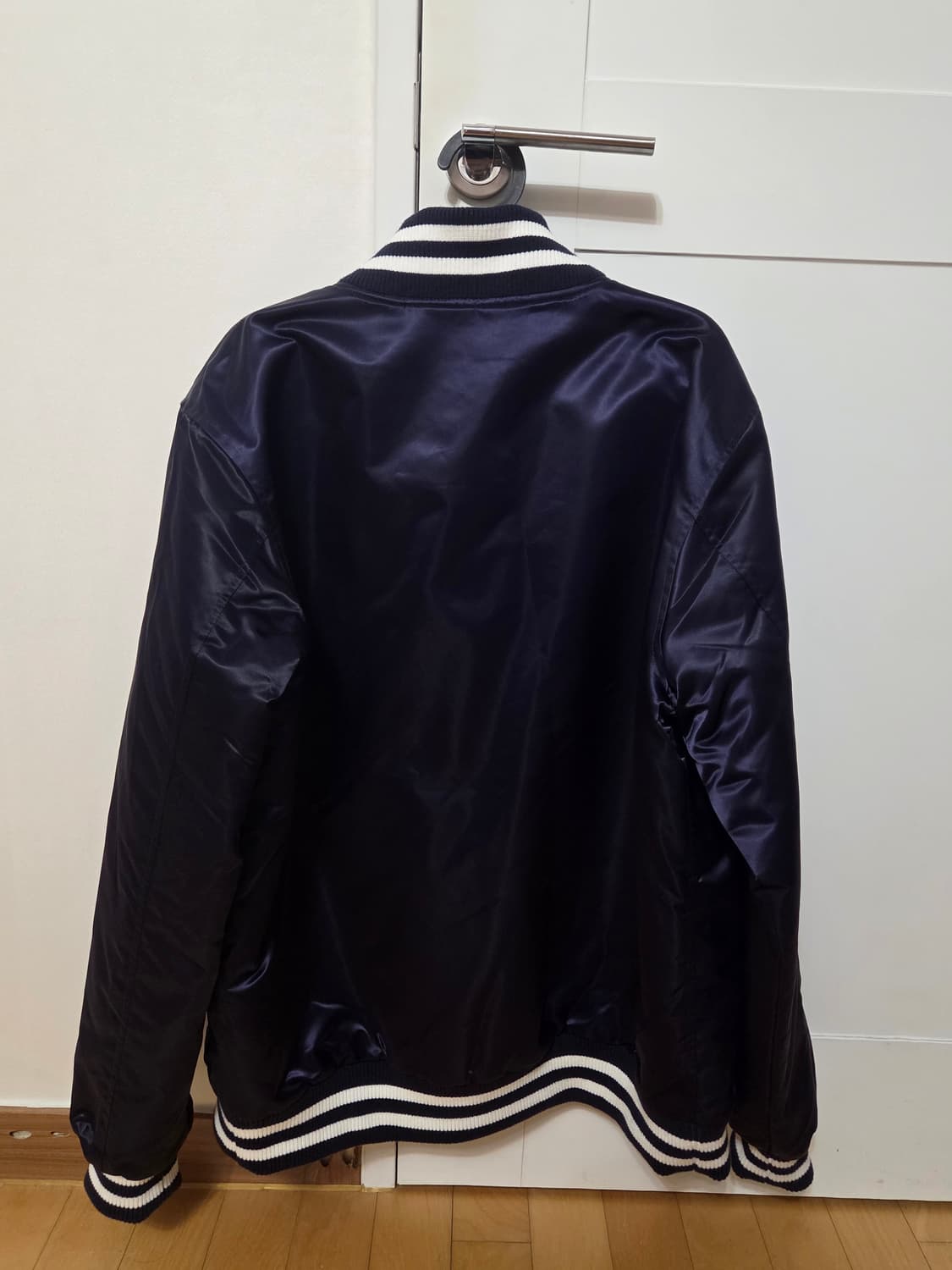 BAPE Baseball Jacket Navy L / 미착용 / 택O 상품이미지2