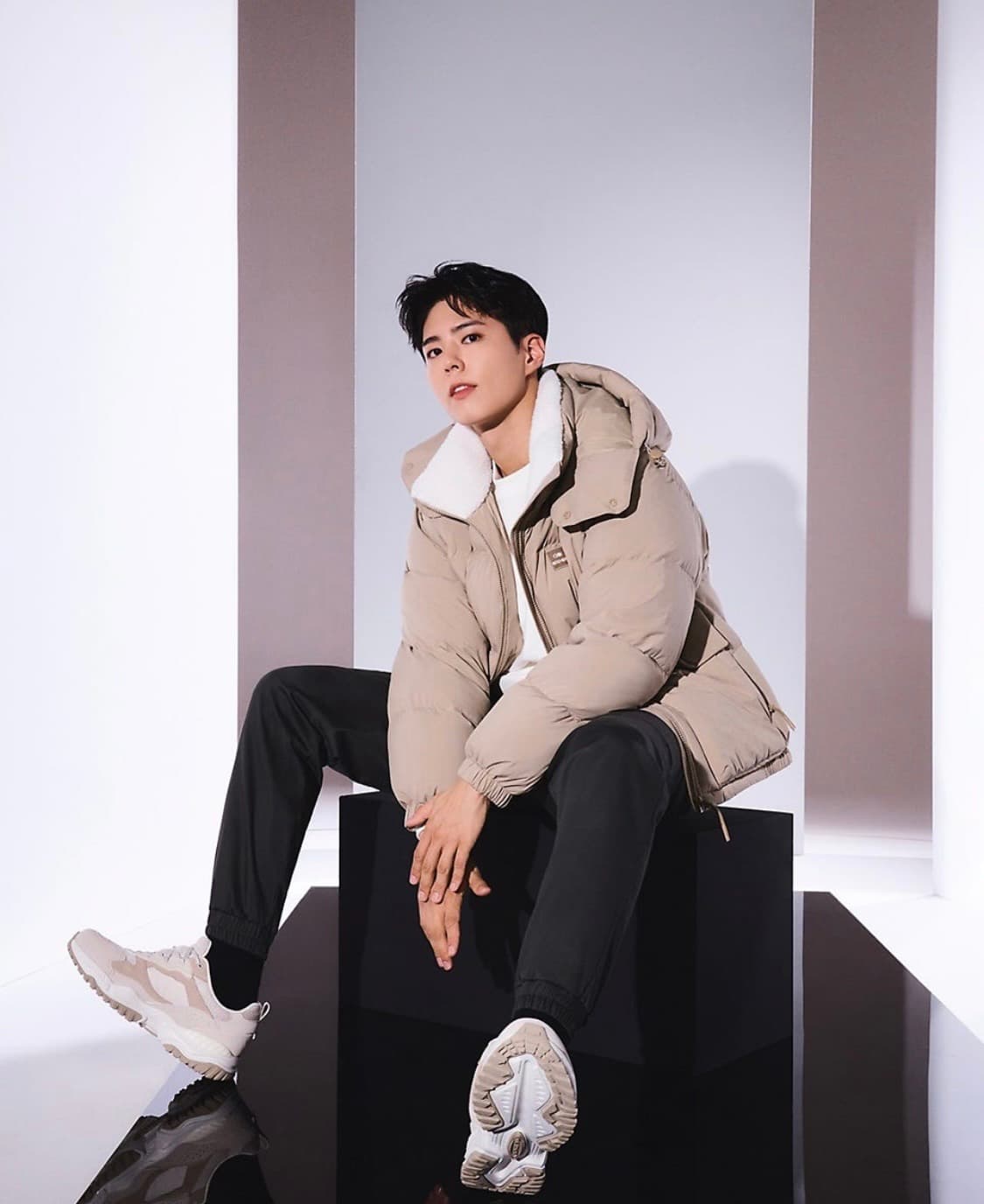 아이더 원더러 구스 다운 패딩 점퍼 베이지 남녀공용 상품이미지10