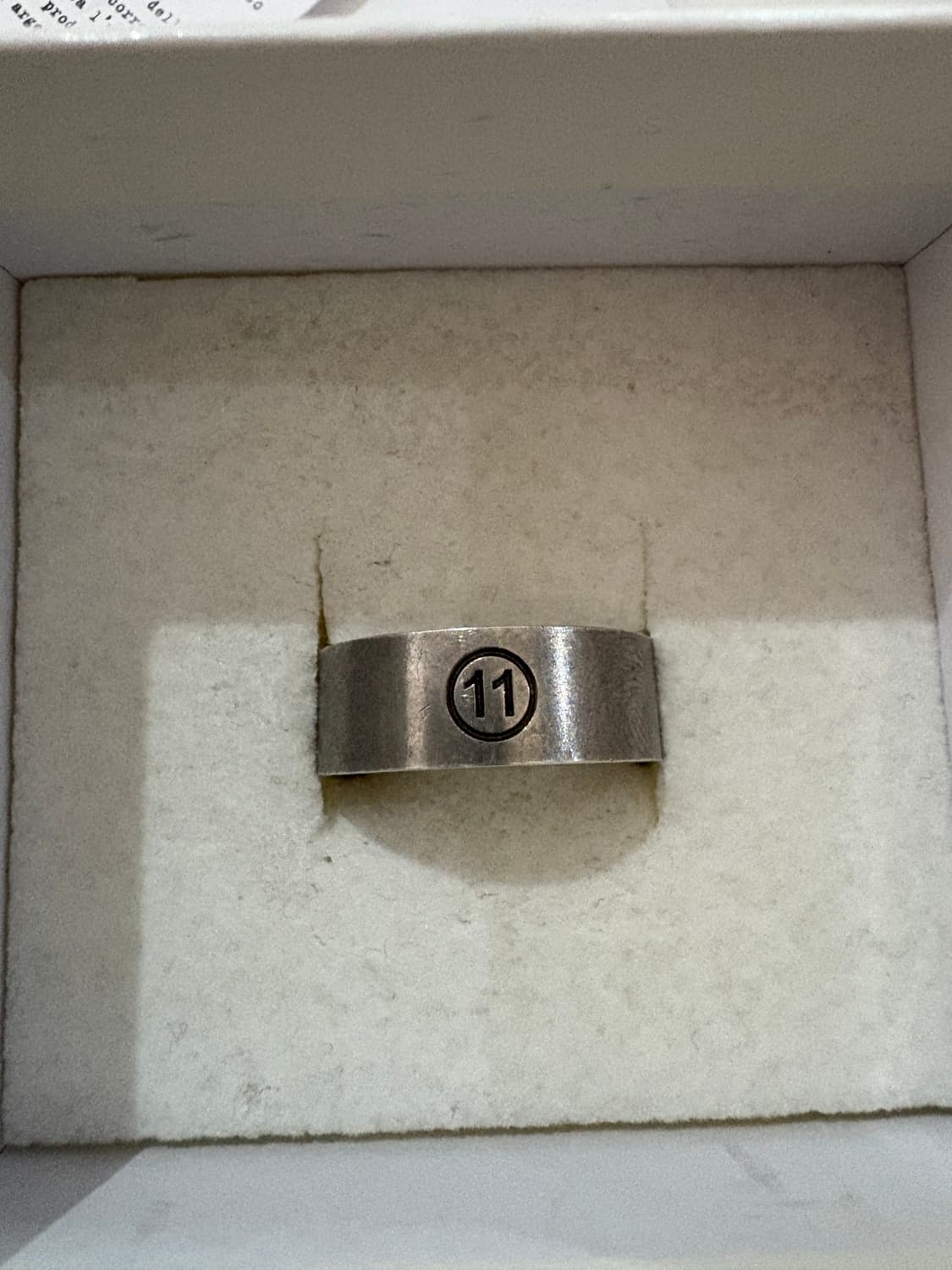 TTF✳️마르지엘라 11 넘버링 실버925 상품이미지2