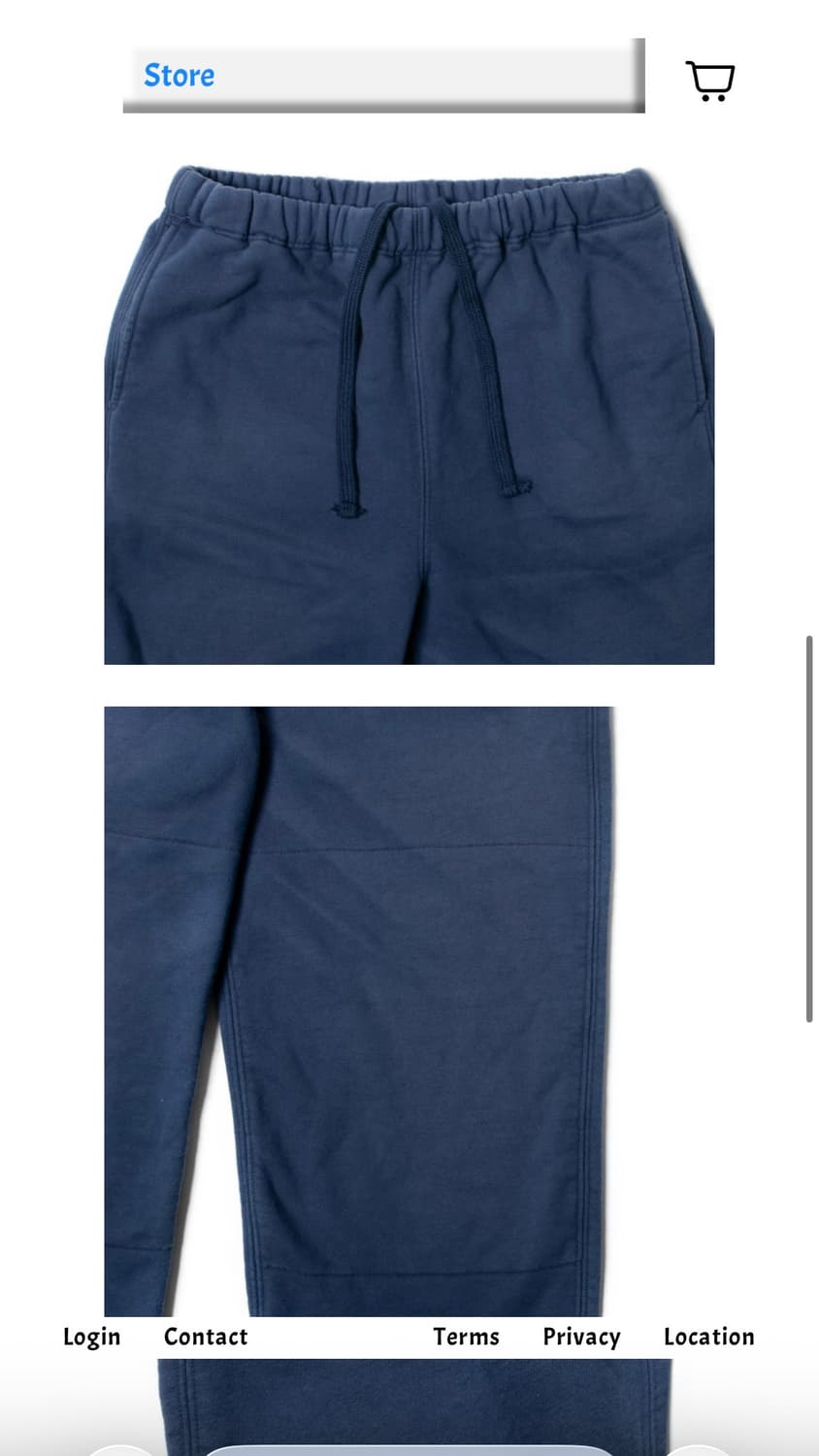 뤡코즈 델리 팬츠 블루 (2) 상품이미지3