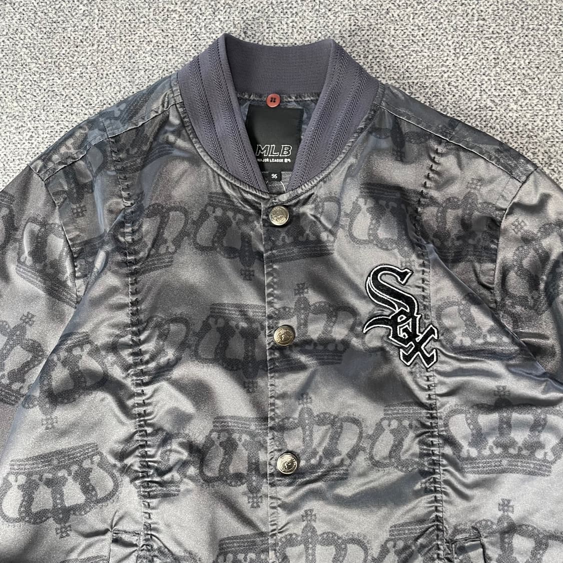 MLB 시카고 화이트삭스 크라운 야구 점퍼 상품이미지3