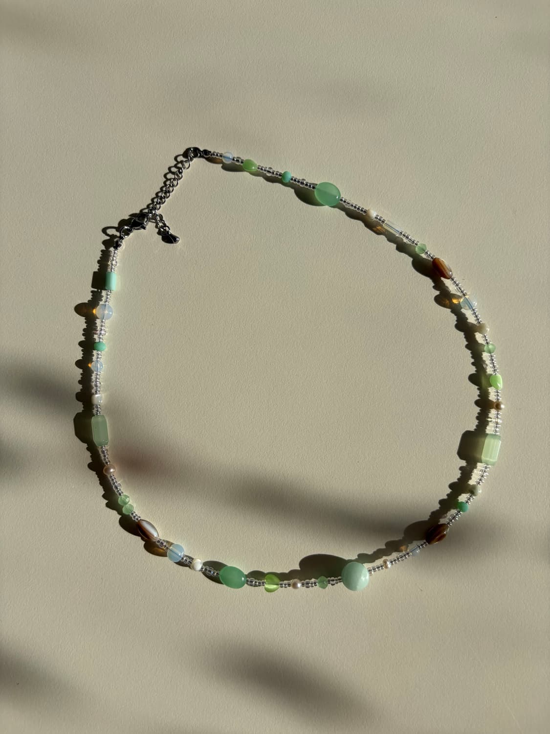 민트 자개 목걸이 상품이미지2