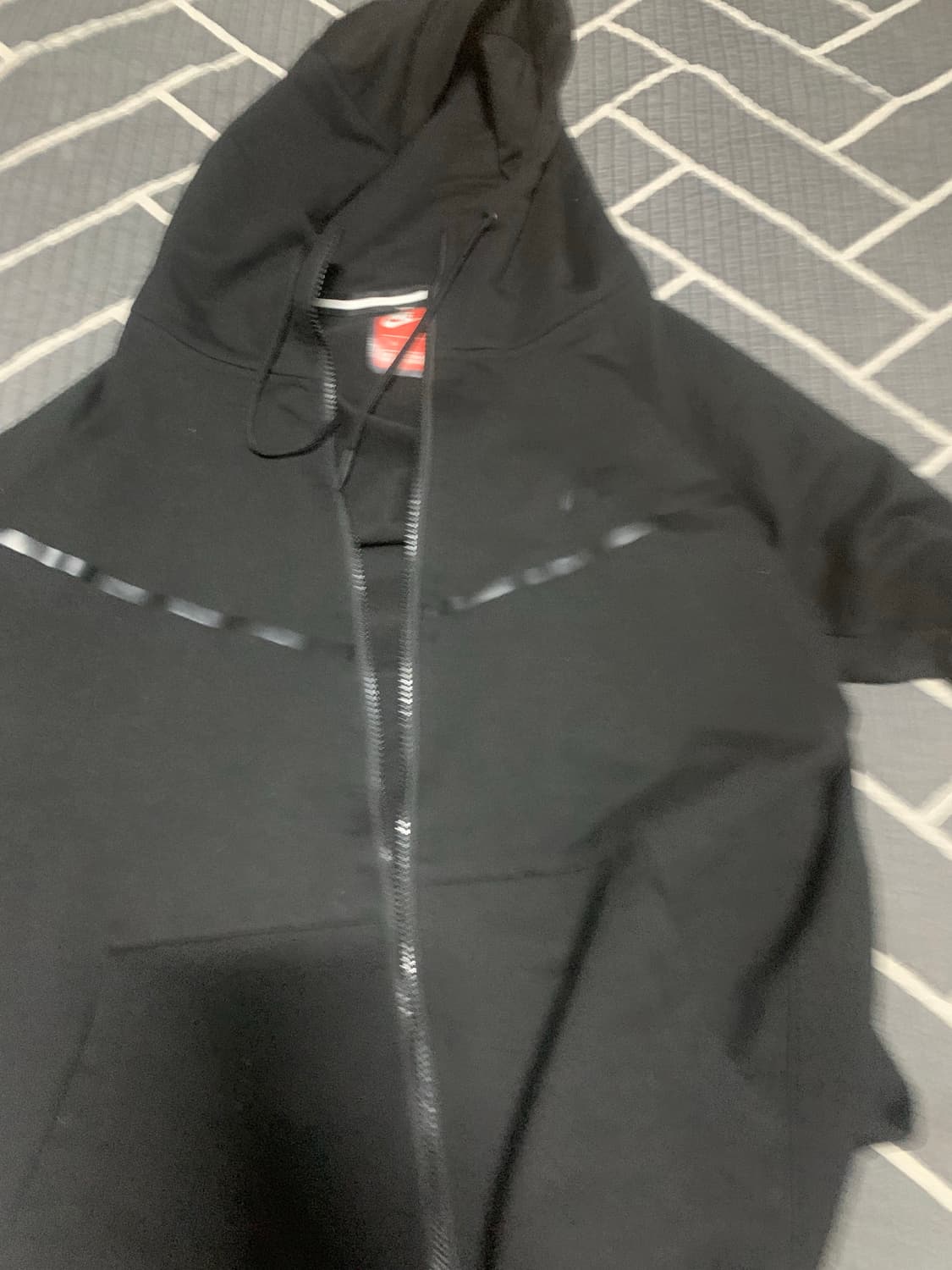 지퍼 고장 나이키 집업(택포 상품이미지2