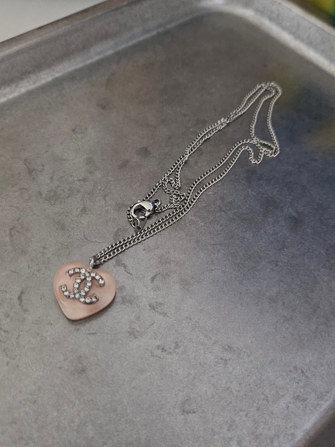 84 샤넬 정품 빈티지 업사이클링 목걸이 써지컬 상품이미지2