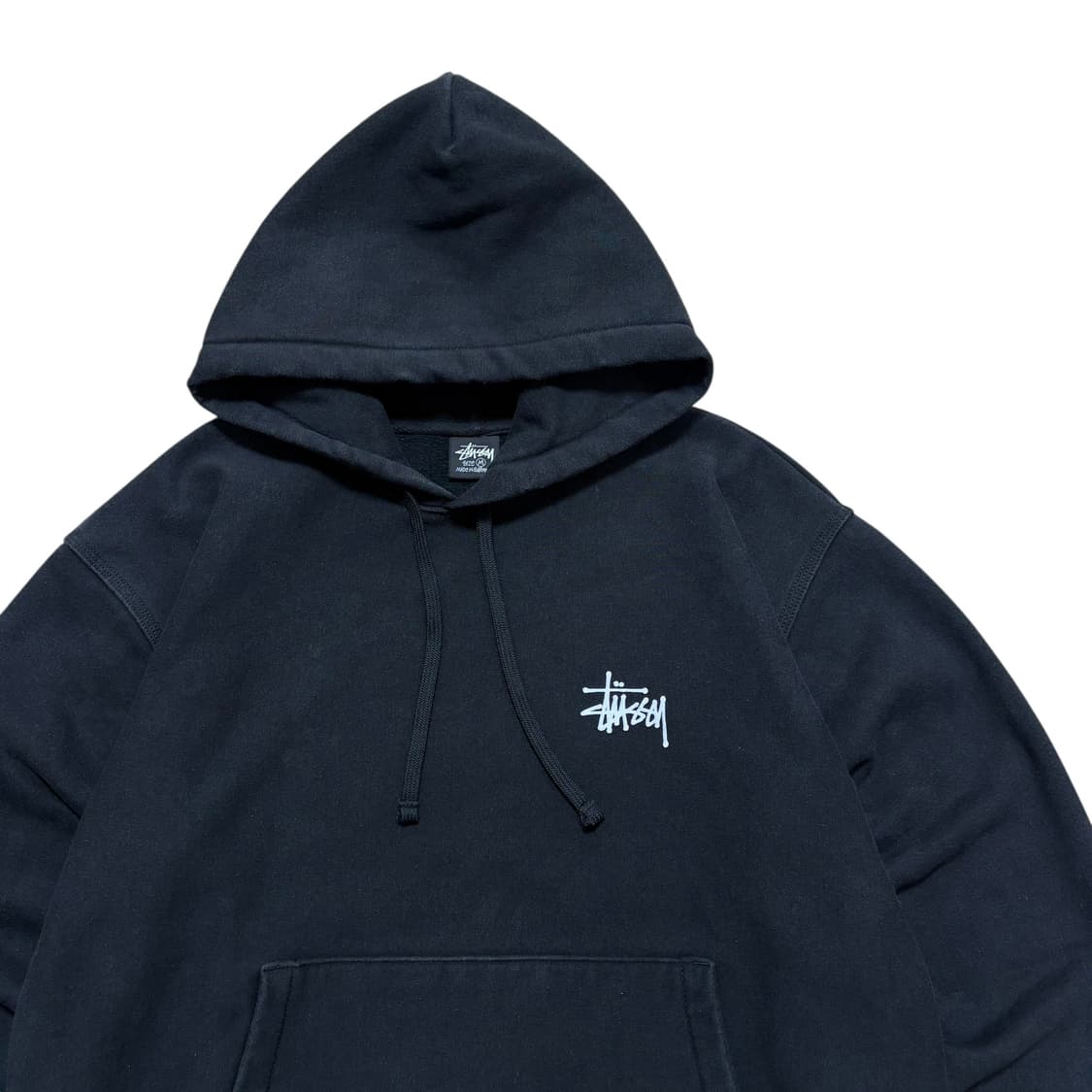 스투시 베이직로고 헤비 후드티 상품이미지4