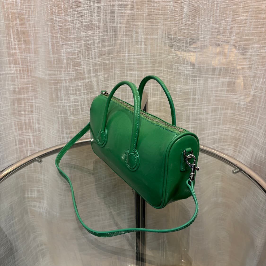 정품 마지셔우드 크링클백 그린     상품이미지4