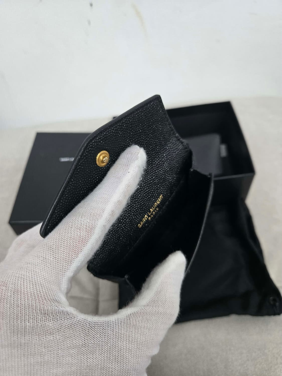 [보증서 정품] 입생로랑 업타운 카드지갑 상품이미지3