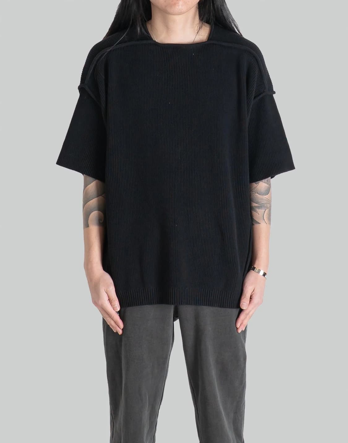 [M/L] 엔타이어 스튜디오 반팔 니트 상품이미지2