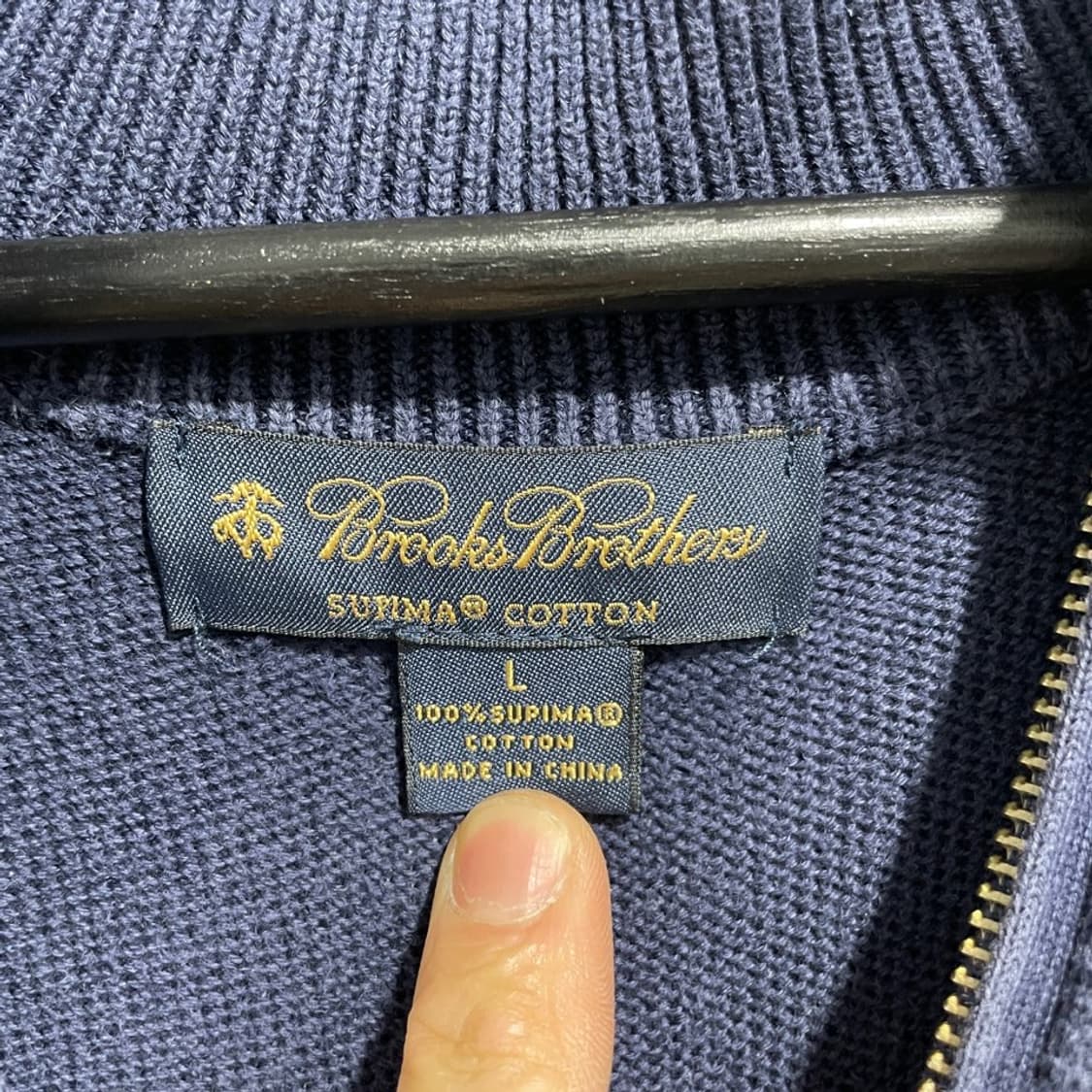 브룩스브라더스 반집업 니트 상품이미지5