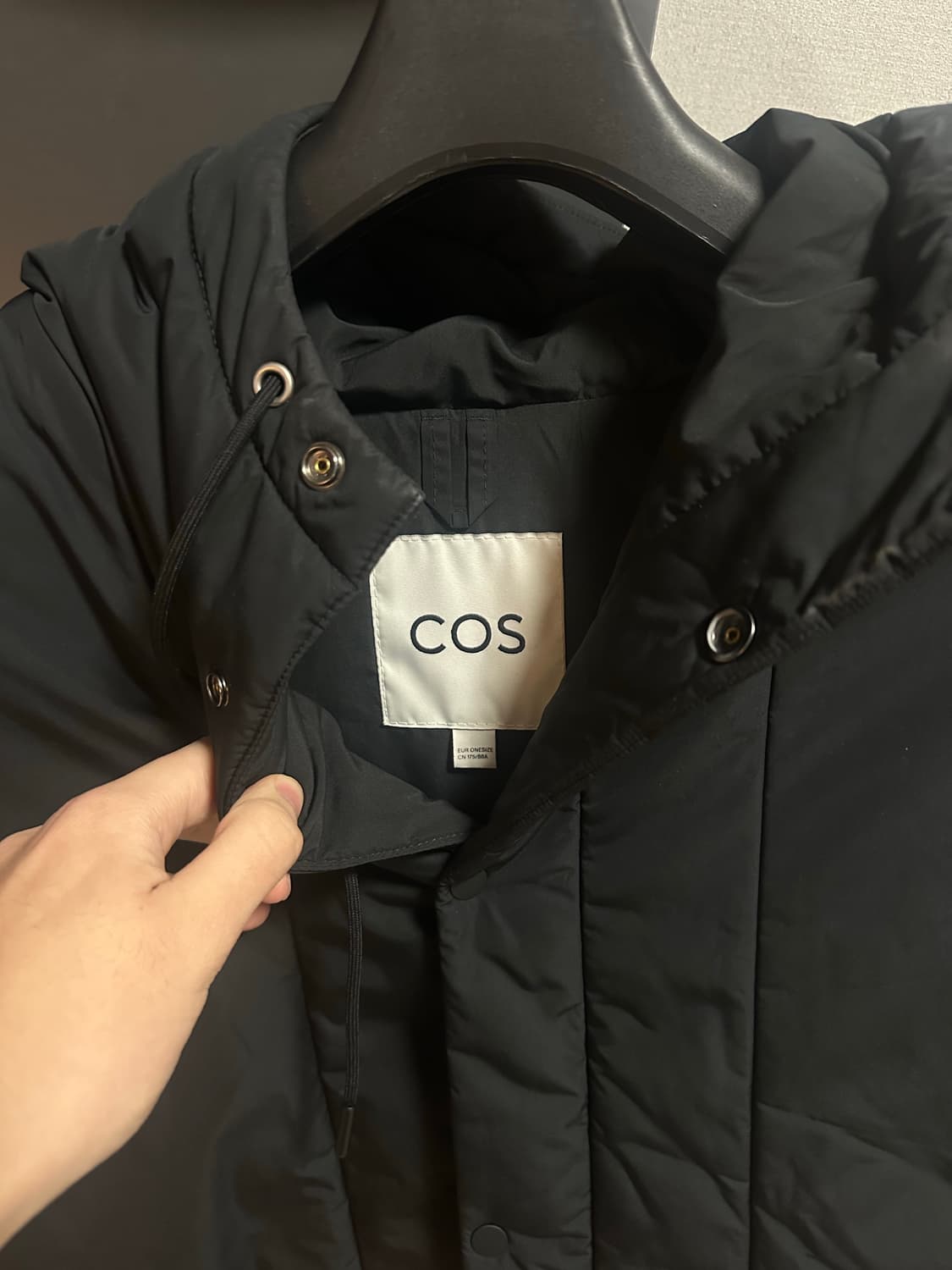 COS 후드 패딩조끼 상품이미지4