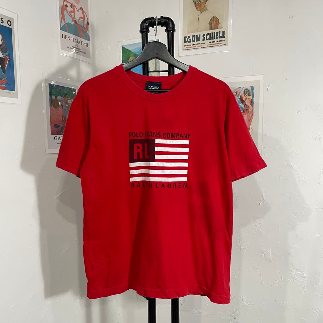 폴로진스 성조기 반팔티 상품이미지2