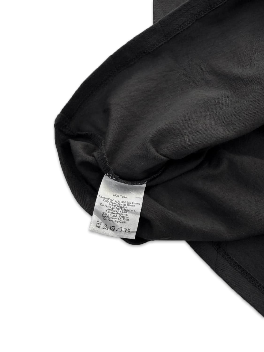 빈티지 챠콜 그레이 프릴 티셔츠 상품이미지3