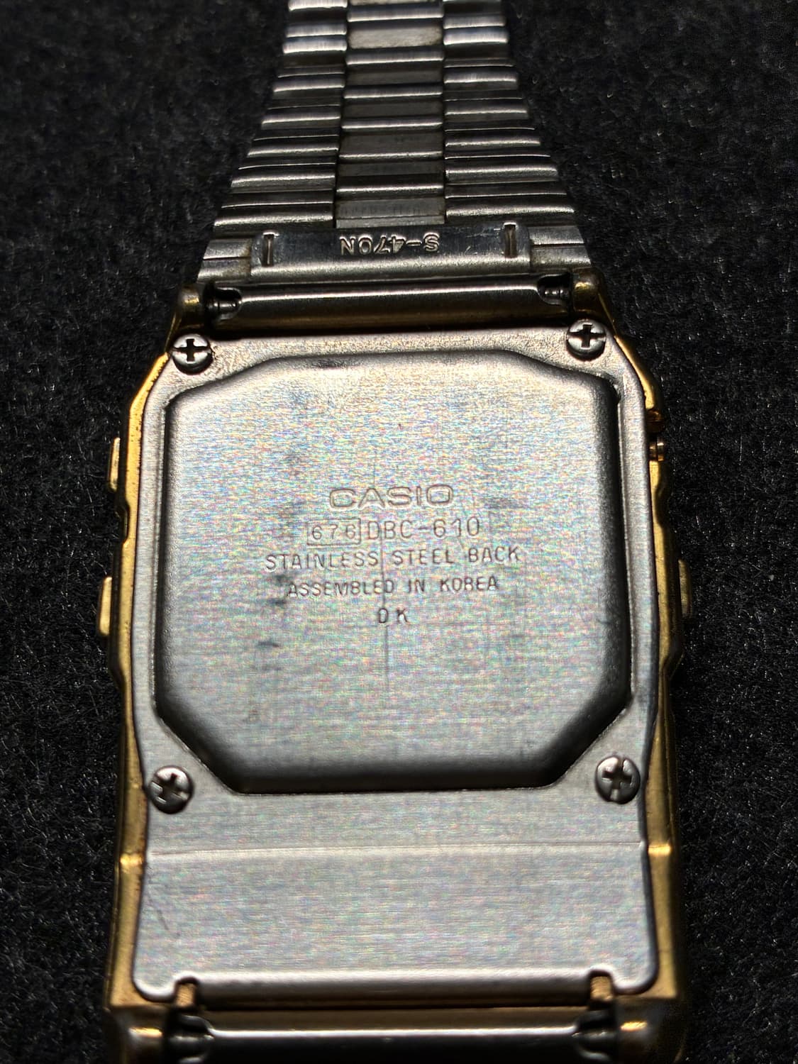 카시오 데이터뱅크 dbc610 빈티지 상품이미지2