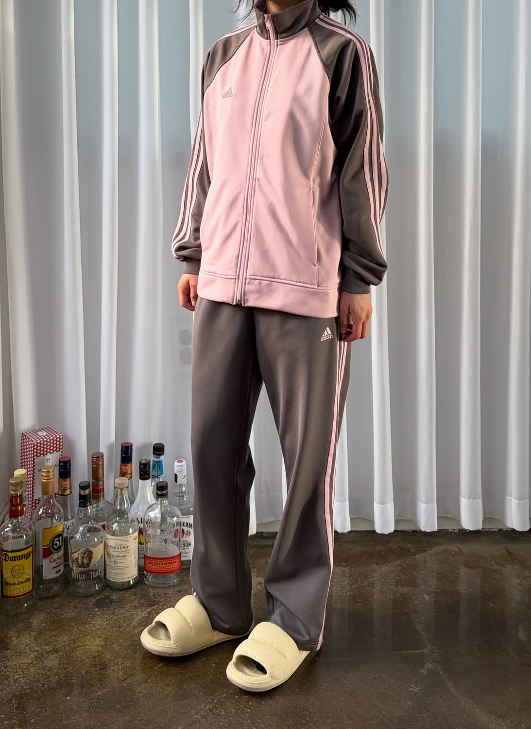 [L]아디다스 JPN 딸기우유 초코 트랙탑 져지 세트 상품이미지2
