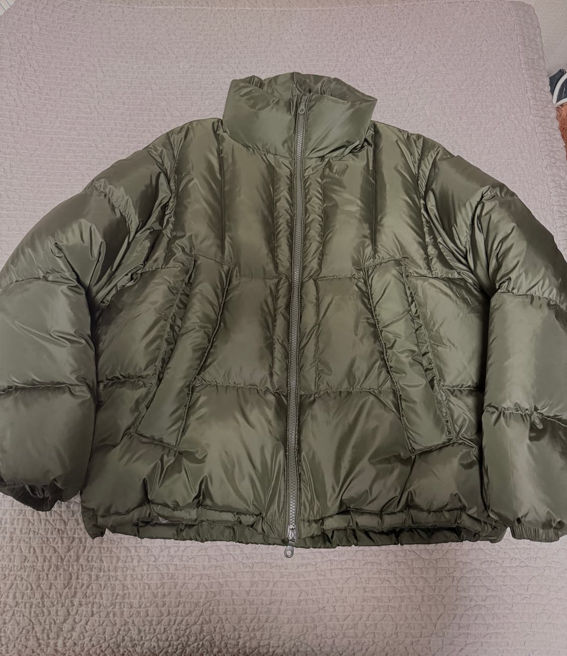 네이머클로딩 돔 파카 올리브 L 상품이미지1