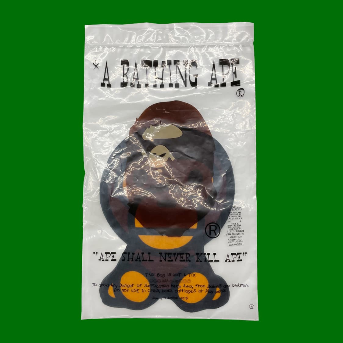 베이프 마일로 핸드타월 브라운 상품이미지3