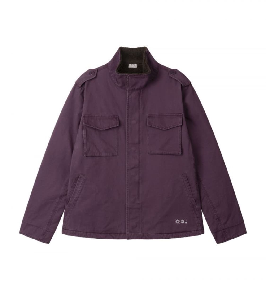 구합니다) pigment warm field jacket purple 상품이미지1