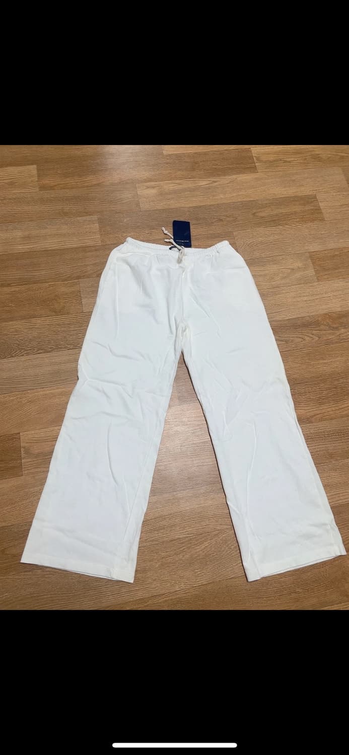 브랜디멜빌 화이트 코튼 스웻팬츠 새상품 상품이미지3