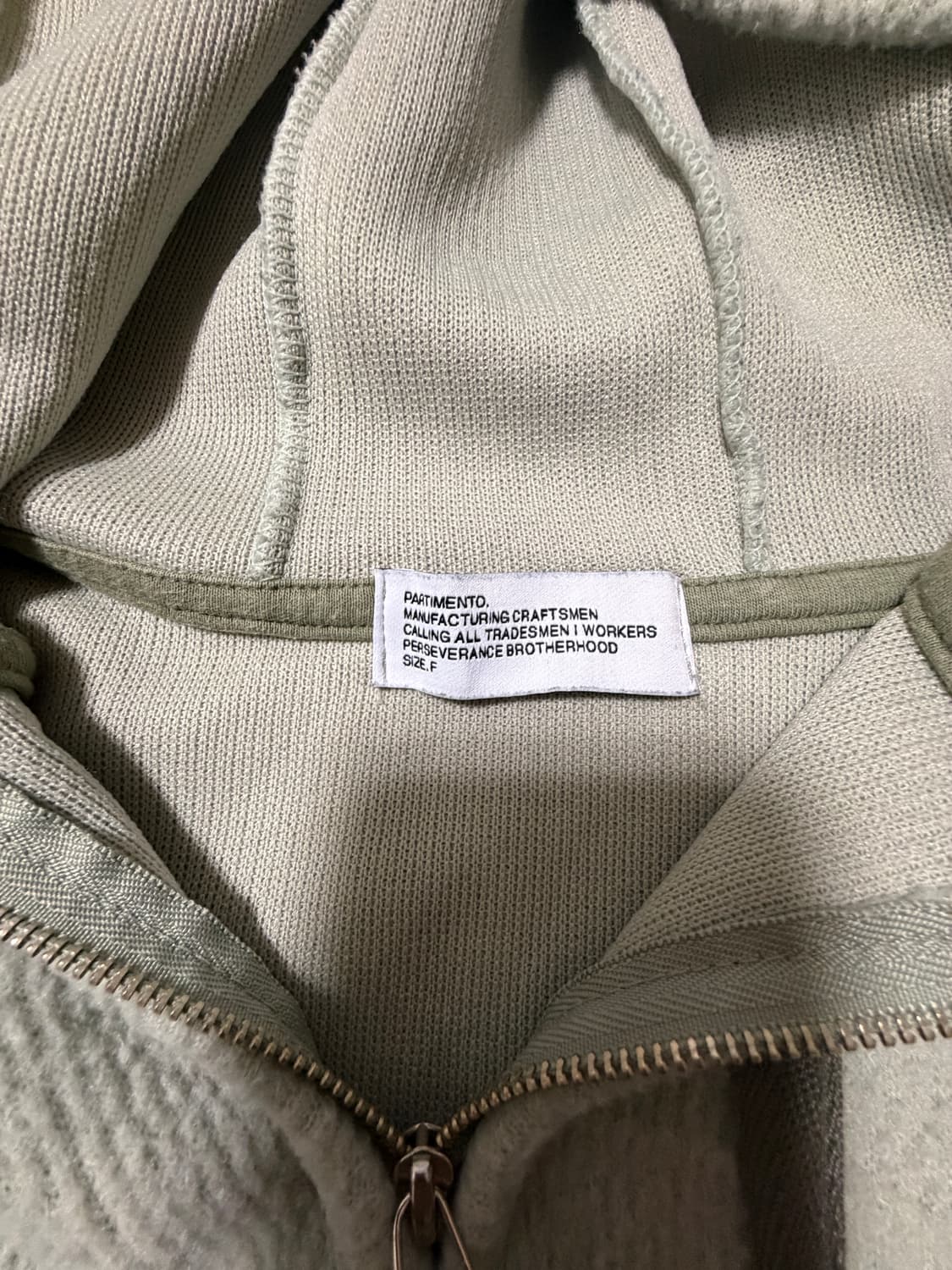 파르티멘토 우먼 HOODIE TOP_LIGHT  상품이미지6
