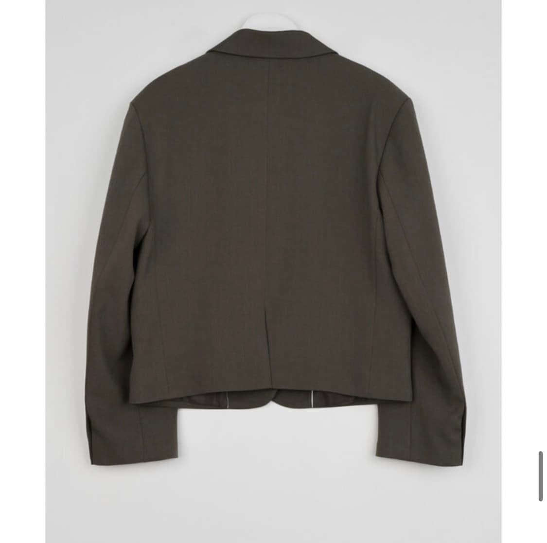 디오어 크롭 라인 자켓 브라운 상품이미지5