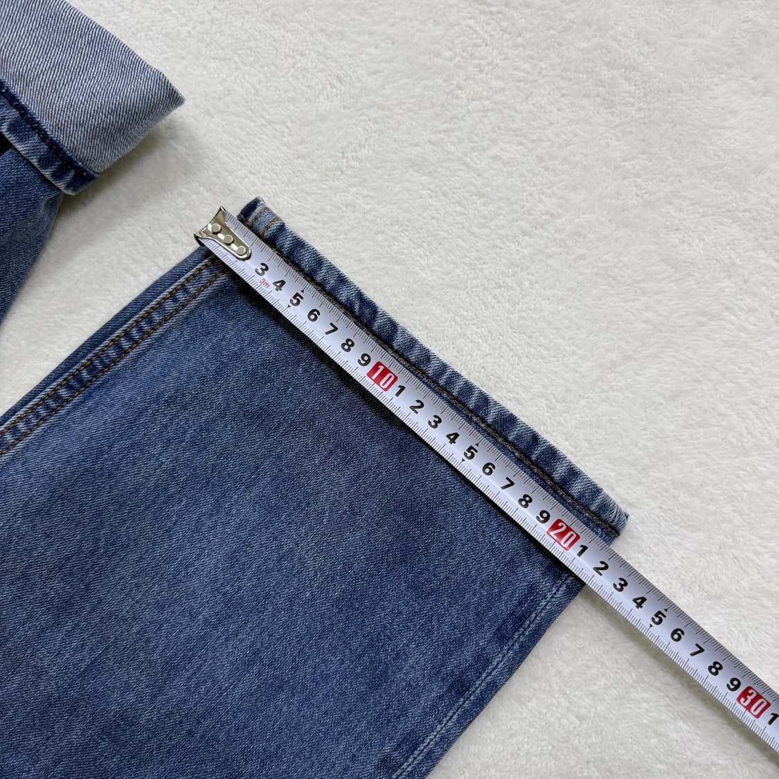 30 유니폼브릿지 루즈핏 데님팬츠 0316T 상품이미지8