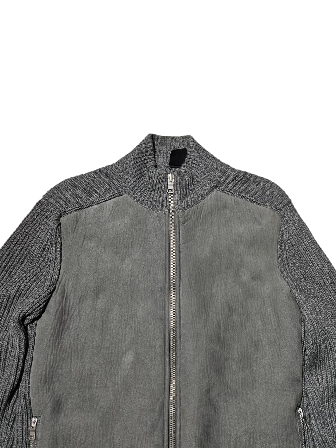 알마니 익스체인지 니트집업 그레이 M 상품이미지2