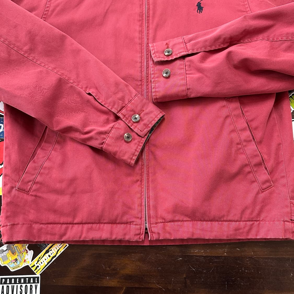 폴로 랄프로렌 코튼 트윌 스윙탑 자켓 S 상품이미지4