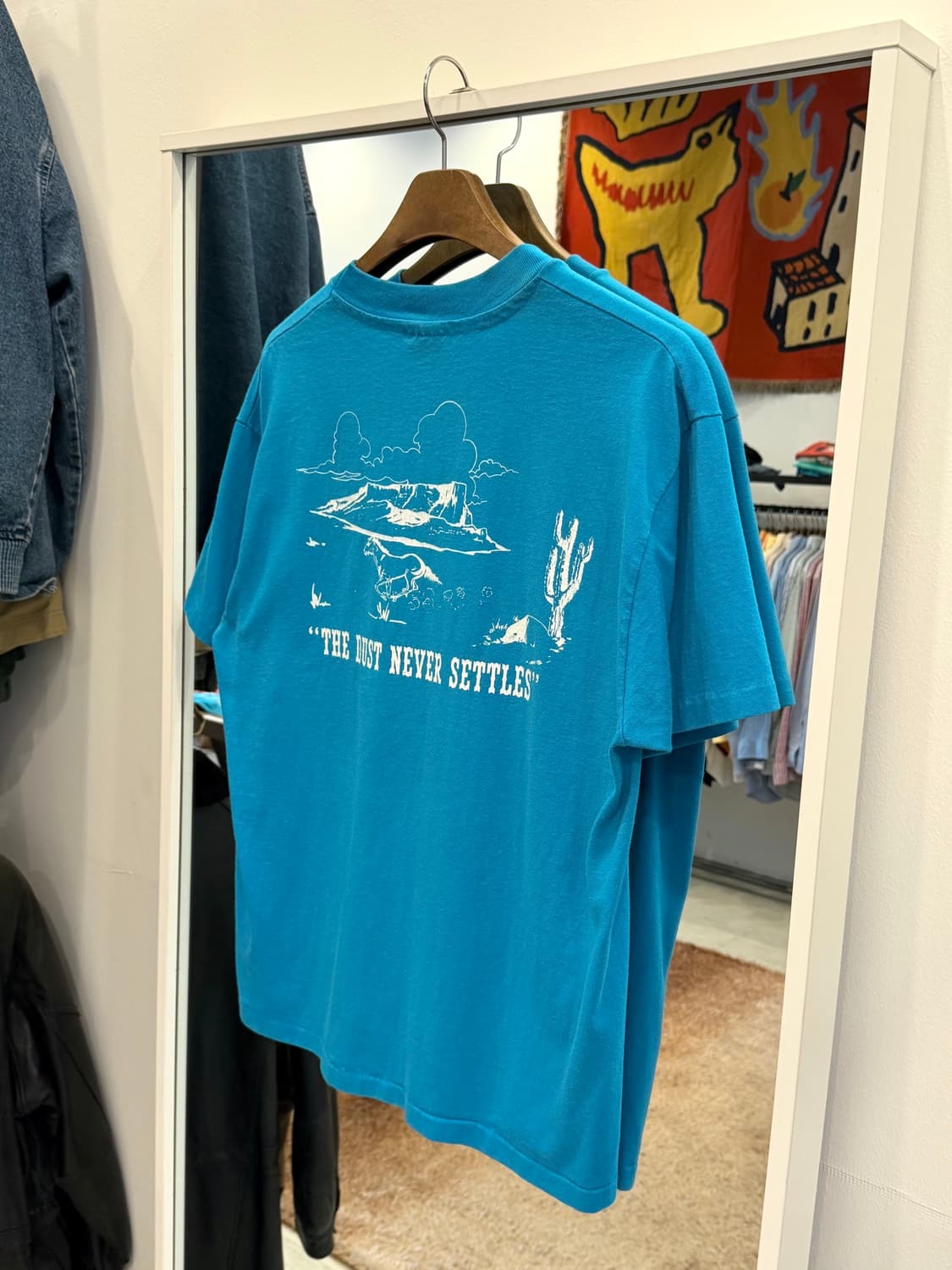 90s Hanes 헤인즈 빈티지 반팔 티셔츠 (made in USA) 상품이미지6