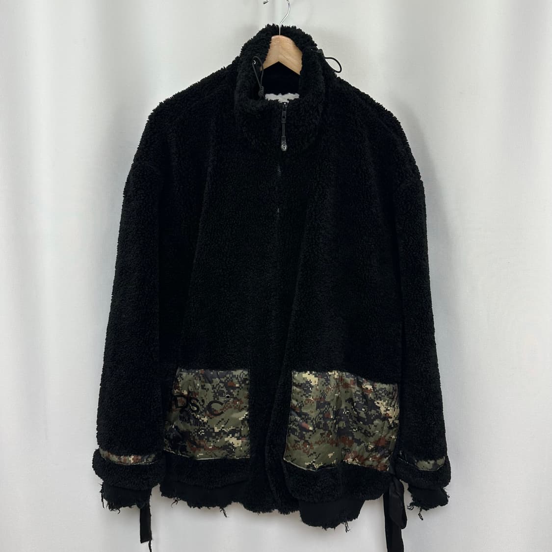 논디스클로즈 남성 퍼 집업자켓 빅사이즈 M 상품이미지1